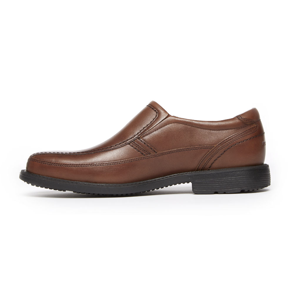 Rockport Slip-Ons Herre Brune - Style Leader 2 Bike Toe - MIBJ10856